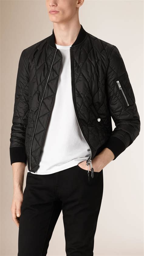 burberry quilted jacket sale mens|burberry men's quilted bomber jackets.